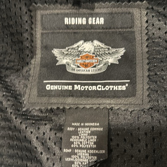 Limited Edition Harley Davidson Leather Riding Gear unisex NWT - Picture 3 of 7